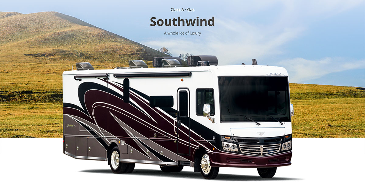 Southwind RV - Our Longest Class A Gas Motorhome - Fleetwood RV